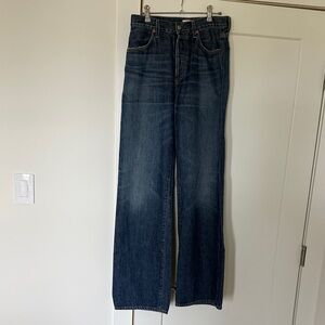 Citizens Of Humanity High Rise Jeans - Dark Blue